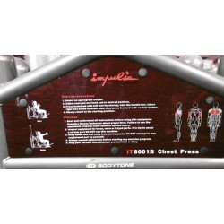 ! Compra tu Maquina Press vertical 95 Kg.barato!. Material marca Bodytone usado en buen estado.