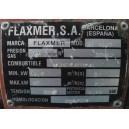 Quemador gas natural marca FLAXMER S.A.