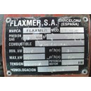 Quemador gas natural marca FLAXMER S.A.