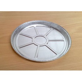 Bandeja  de aluminio PARA PIZZA o tartaleta .Precio 500 Unid.