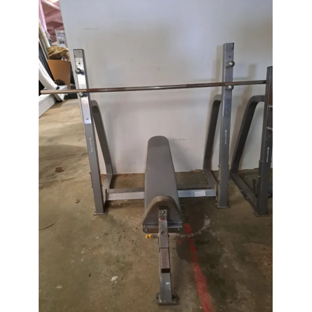 ! Compra tu Banco press bancada olimpicobarato!. Material marca Bodytone usado en buen estado.